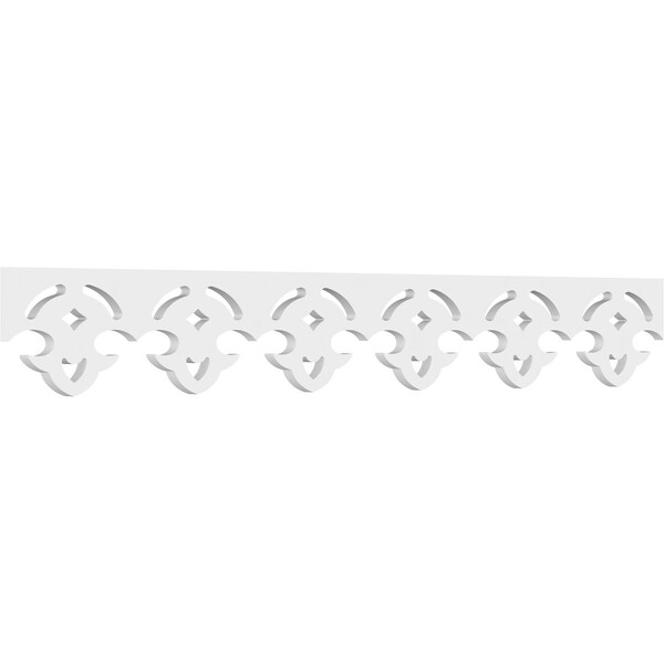 Ekena Millwork Madison Architectural Grade PVC Running Trim, 6"H x 5/8"P x 48"L RUNP06X0625X48MAD - main